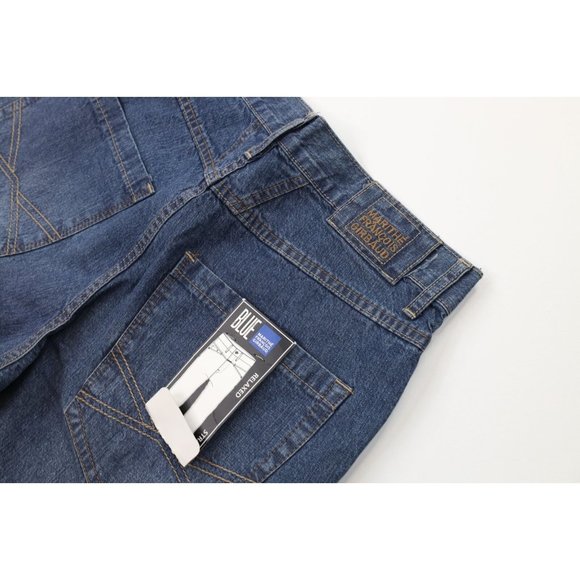 NOS Vtg 90s Marithe Francois Girbaud Mens 32x32 Baggy Relaxed Fit Wide Leg Jeans - Picture 11 of 11